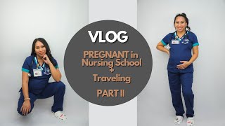 VLOG - Part Two Super Commuter | PREGNANT in NURSING SCHOOL