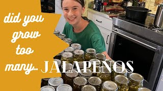 Too many Jalapeños? 3 ways we preserve peppers!