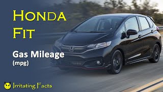 Honda Fit gas mileage (mpg)