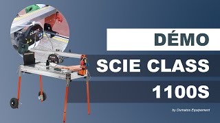 Découpe de carrelage avec la scie sur table CLASS1100S - DUMATOS EQUIPEMENT