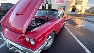 1958 thunderbird walk around