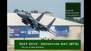 RIAT 2019   Departure Day BTS