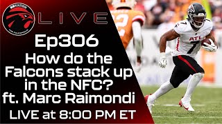 How do the Falcons stack up in the NFC? ft. Marc Raimondi: The Falcoholic Live, Ep306