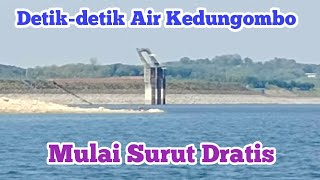 DETIK-DETIK AIIR KEDUNGOMBO MULAI SURUT DRATIS || AWAS KARAMBA PETANI IKAN#jelastv