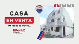 Tres Casas en venta, sector San Pedro de Taboada - RE/MAX Capital