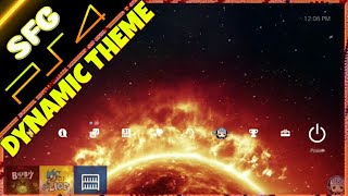 (PAID) Amazing Galaxy In Fire Dynamic Theme - PS4