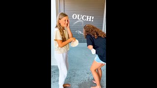 Tortilla Slap Challenge with Water! #shorts