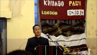 Rev. Dr. Lut Khen Thang - 2014 Khuado Pawi U.K