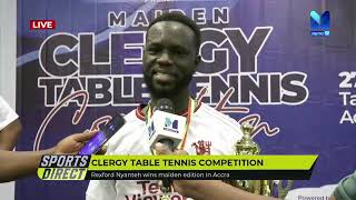 2024 EDITION CLERGY TABLE TENNIS COMPETITION IN ACCRA