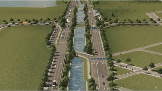 Traffic Flow along the SNEX-C1 Intersection | Cities Skylines (Philippines) Magayon #shorts