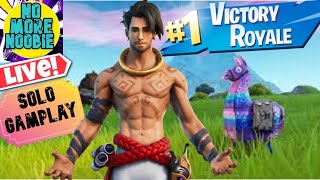 Fortnite Solos Gameplay Live Stream- Completing Quests - Just fancied playing😎