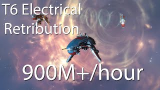 Eve Online - T6 Abyssal Retributions 900M/hour in 200m setup (Electrical)