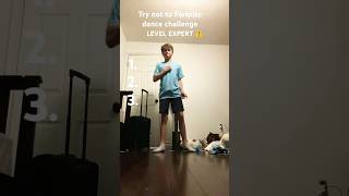 Try not to Fortnite dance challenge ⚠️Level Expert⚠️ #fortnite #memes