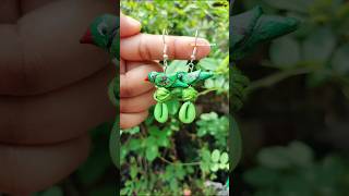 Beautiful bird earrings tutorial 🦜🤩 #diy #handmade #trending #viralvideo #youtubeshorts #shorts #yt