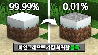 비밀 기능이 있는 7가지 숨겨진 블록 (마인크래프트)