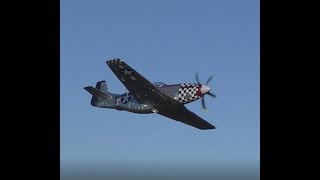 Beautiful flight of the FMS P-51 1450mm Big Beautiful Doll