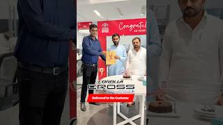 Toyota Corolla Cross HEV 2024 Delivered to the Customer | Toyota Sukkur Motors #toyota #corollacross