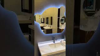 High value bear bathroom mirror