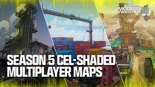 Call of Duty Modern Warfare III – Season 5 Cel-Shaded Multiplayer Maps