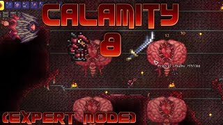 Terraria Calamity (Expert Mode) Ep. 8: BRAIN OF CTHULHU & GOBLIN ARMY!