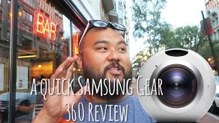 A Quick Samsung Gear 360 Review for VLOGGING || Don Kim || VLOG31