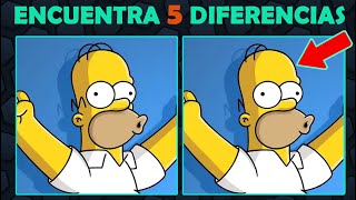 Juego de Los SIMPSONS Test Online - Encuentra las diferencias #5