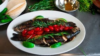 Broiled Trout Rosemary