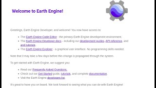 Creating an account in Google Earth Engine | Sign up for GEE in 5 minutes!!