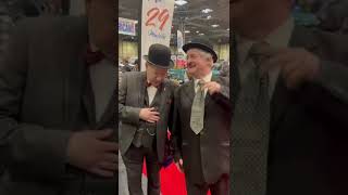 Laurel and Hardy at the NEC #classiccarshow