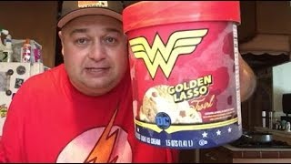 WhatYou8 - Golden Lasso Twirl aka Wonder Woman Ice Cream