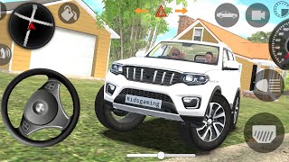 Indian Cars Simulator 3d - Mahindra Scorpio N - New Gadi Game - Car Game  Android Gameplay