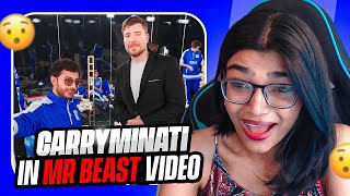 50 biggest youtubers fight for $1M - Alexaa reacts to Mr. beast