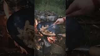 Some outdoor cooking #nature #outdoorcooking #bushcraft #dolasu #outdoorlife