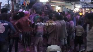 Dahi Handi on Ganesh Visharjan , Railway Ganj , Hardoi