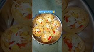 Pizza panipuri😋😍#trending #shortvideo #shorts #short #viralvideo #foodie #food #love #recipe