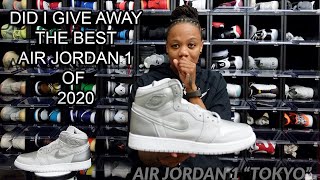 AIR JORDAN 1 "TOKYO" LIMITED REVIEW!!! DID I GIVE AWAY THE BEST JORDAN 1 RELEASE OF 2020?