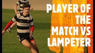 Youth Player of Match vs Lampeter - Thomas Davies