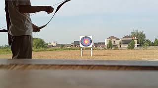 Practice 03 june 2020, fast shooting blind nocking