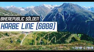 🌋 Bikerepublick Sölden - Flowtrail - Harbe-Line (blau) - MTB-Trail - Österreich