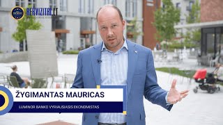 TOP IMONĖS 2023 | Žygimantas Mauricas, Luminor banko Lietuvoje vyriausiasis ekonomistas