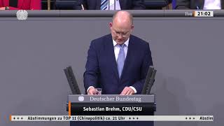 Rede im Deutschen Bundestag am 07.11.2019 - Chinapolitik