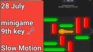 28 July minigame solve | Slow Motion minigame solve