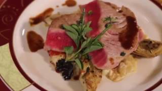 Disney Cruise Line Recipe - Grilled Tuna with Truffle Infused Potato Risotto | Disney Cruise Line