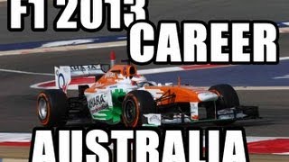 F1 2013 Career Australia Race 50%