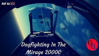 DCS World Dogfighting in the Mirage 2000C