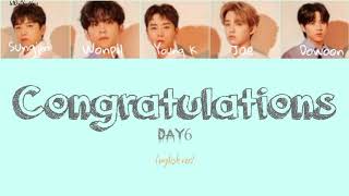 DAY6 – Congratulations (English Ver) Lyrics