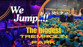 We Jump Lake City || Trampoline Park || Lahore || Arish Fatima