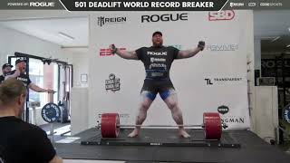 WORLD RECORD DEADLIFT 501KG