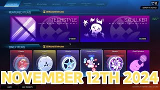 Rocket League ITEM SHOP Daily #42 (12th November 2024)