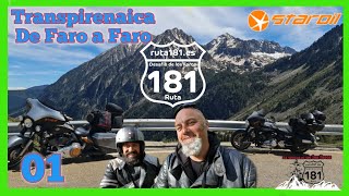 ⭐TRANSPIRENAICA EN MOTO 🏍 ⭐De faro🗼 a faro🗼 entre montañas - OTRA CAIDA EN MOTO. Parte 1️⃣